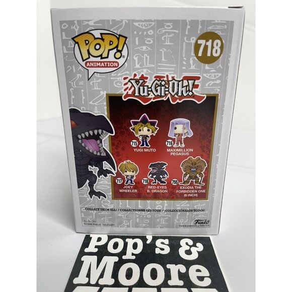 Funko Pop! Yugioh: Red-Eyes B. Dragon 718 Vinyl Figure Brand New - Picture 4 of 7